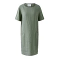 Oui Dames Jurk 0092872 Khakigroen