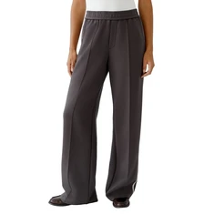 Oui Dames Pantalon 94118 Bruin dessin