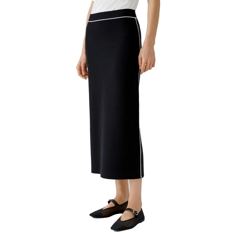 Oui Dames Rok 0090658 Zwart