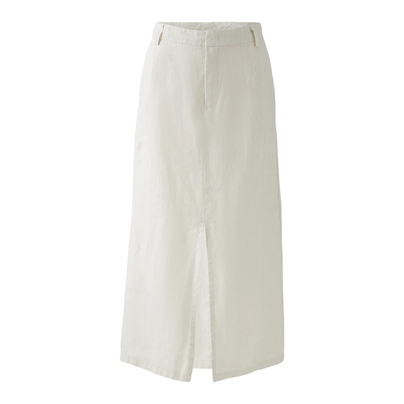 Oui Dames Rok 0092882 Beige