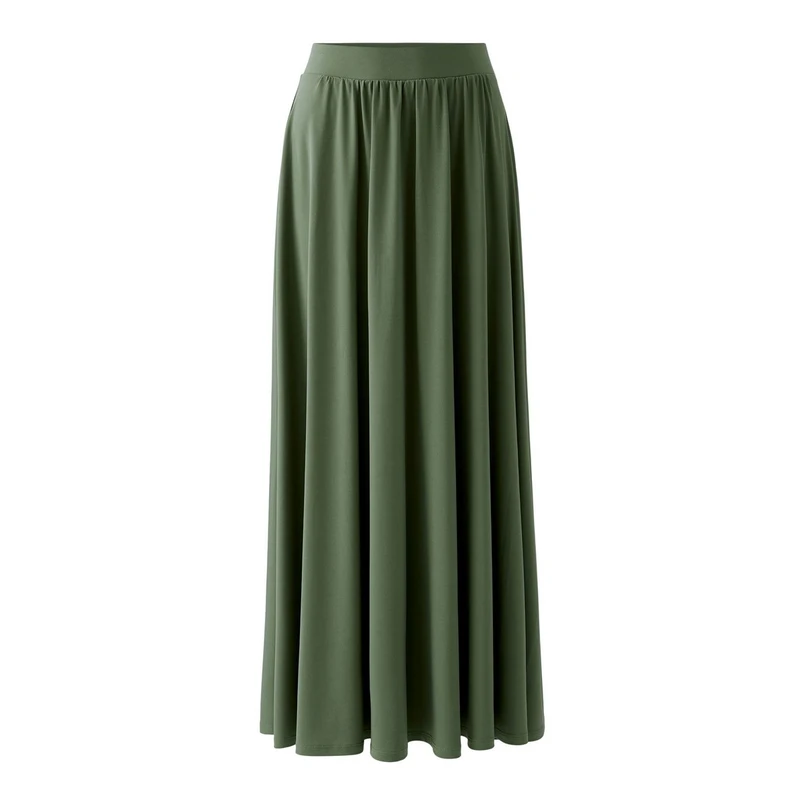 Oui Dames Rok 0093446 Khakigroen