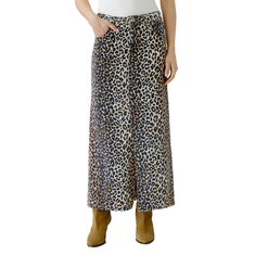 Oui Dames Rok 0093629 Zwart dessin