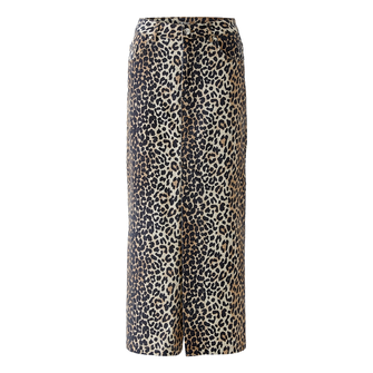 Oui Dames Rok 0093629 Zwart dessin