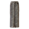 Oui Dames Rok 0093629 Zwart dessin