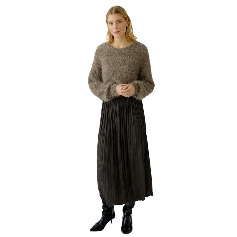 Oui Dames Rok 88975 Bruin