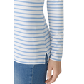 Oui Dames Top 0088220 WIT DESSIN