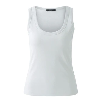 Oui Dames Top 0091992 Lichtgrijs