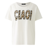 Oui Dames Top 0092560 OFF-WHITE