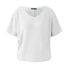 Oui Dames Top 0092900 OFF-WHITE