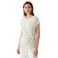Oui Dames Top 0093111 Beige