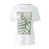 Oui Dames Top 0093269 Wit