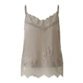 Oui Dames Top 94325 Taupe