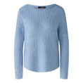 Oui Dames Trui 0088325 Bleu