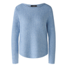 Oui Dames Trui 0088325 Bleu