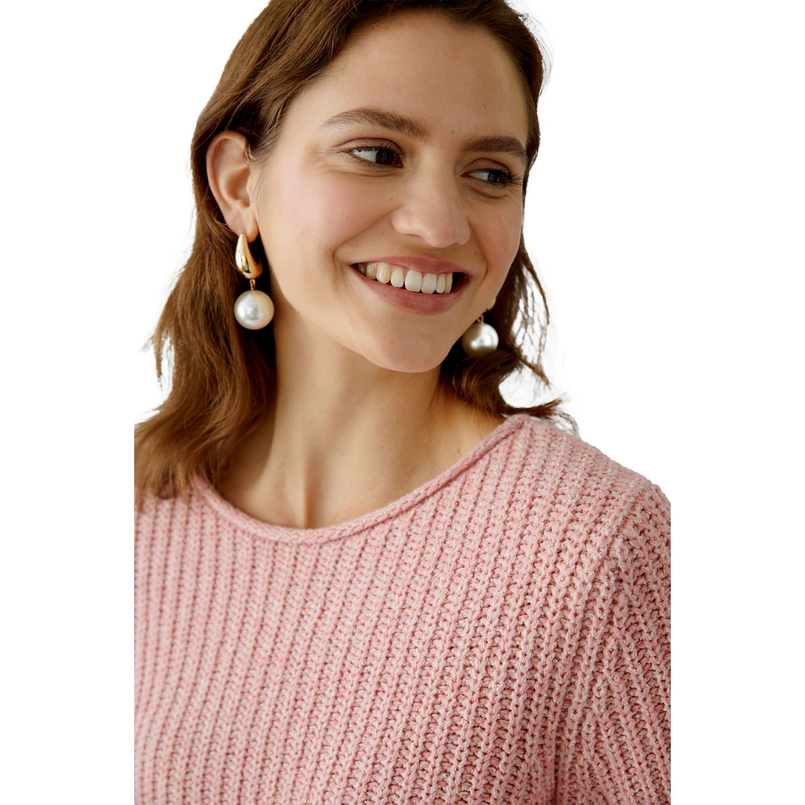 Oui Dames Trui 0088325 Roze