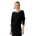 Oui Dames Trui 0090775 Zwart