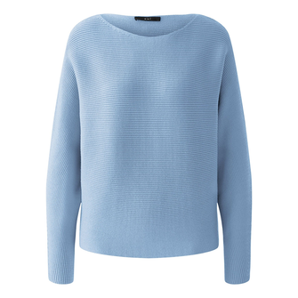 Oui Dames Trui 0091925 Kobalt