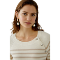 Oui Dames Trui 0091940 Camel