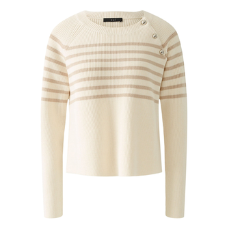 Oui Dames Trui 0091940 Camel