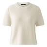 Oui Dames Trui 0091964 OFF-WHITE