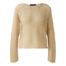 Oui Dames Trui 0092221 Zand