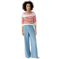 Oui Dames Trui 0092971 WIT DESSIN