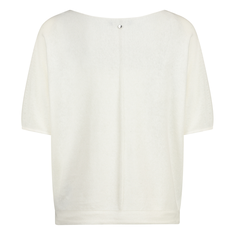 Oui Dames Trui 0092974 OFF-WHITE
