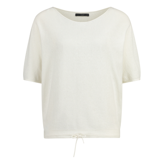 Oui Dames Trui 0092974 OFF-WHITE