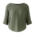 Oui Dames Trui 0092981 Khakigroen
