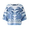 Oui Dames Trui 0093170 Bleu
