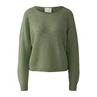 Oui Dames Trui 0093303 Olijf