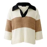 Oui Dames Trui 0093716 Camel