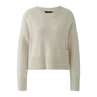 Oui Dames Trui 0094275 Beige
