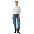 Oui Dames Trui 0094277 OFF-WHITE