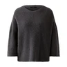 Oui Dames Trui 0094286 Bruin