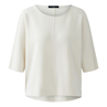 Oui Dames Trui 0094435 OFF-WHITE