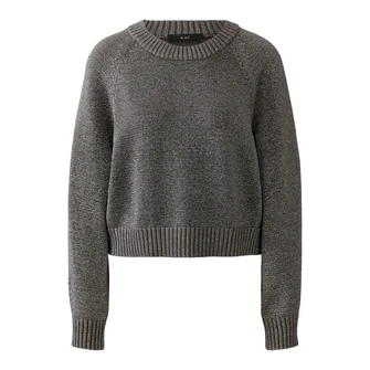Oui Dames Trui 94298 Taupe
