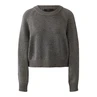 Oui Dames Trui 94298 Taupe