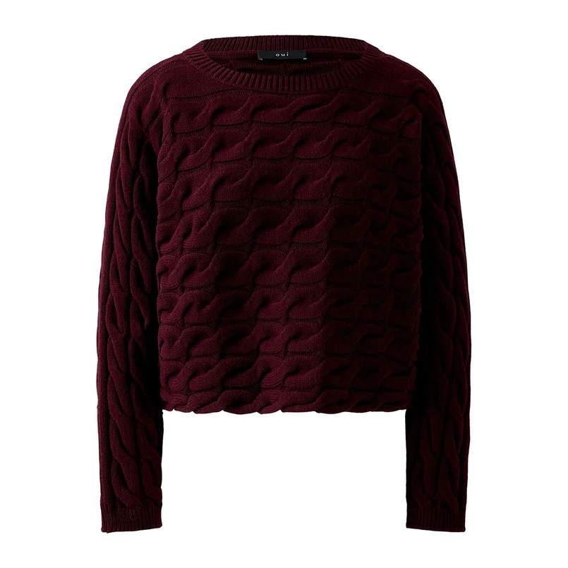 Oui Dames Trui 94609 Wine