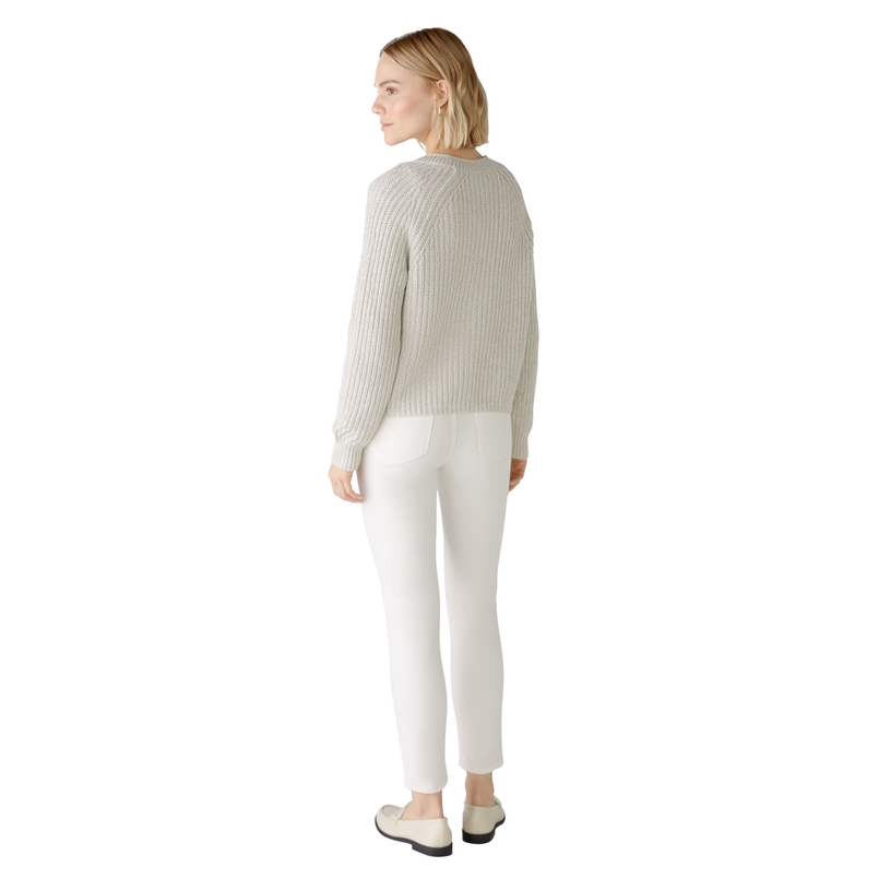 Oui Dames Vest 0088120 Camel