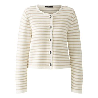 Oui Dames Vest 0091966 Camel