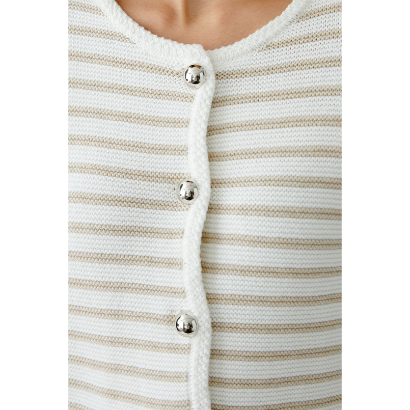 Oui Dames Vest 0091966 Camel