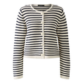 Oui Dames Vest 0091966 WIT DESSIN