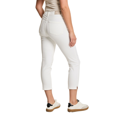 Para Mi Dames Capri Capri Color Denim Wit
