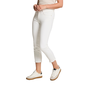 Para Mi Dames Capri Capri Color Denim Wit