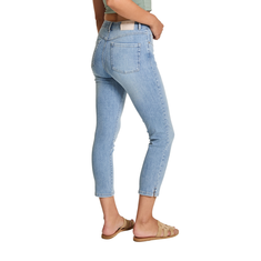 Para Mi Dames Capri Capri Daily Denims Bleached blue denim