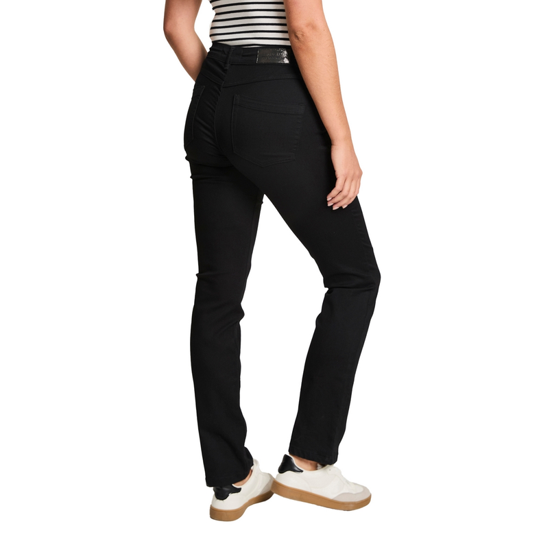 Para Mi Dames Jeans Angie Heaven Zwart