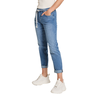 Para Mi Dames Jeans Bobbi 212091 Mid blue denim
