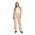Para Mi Dames Jeans Hannah Flowy Linen NATUREL