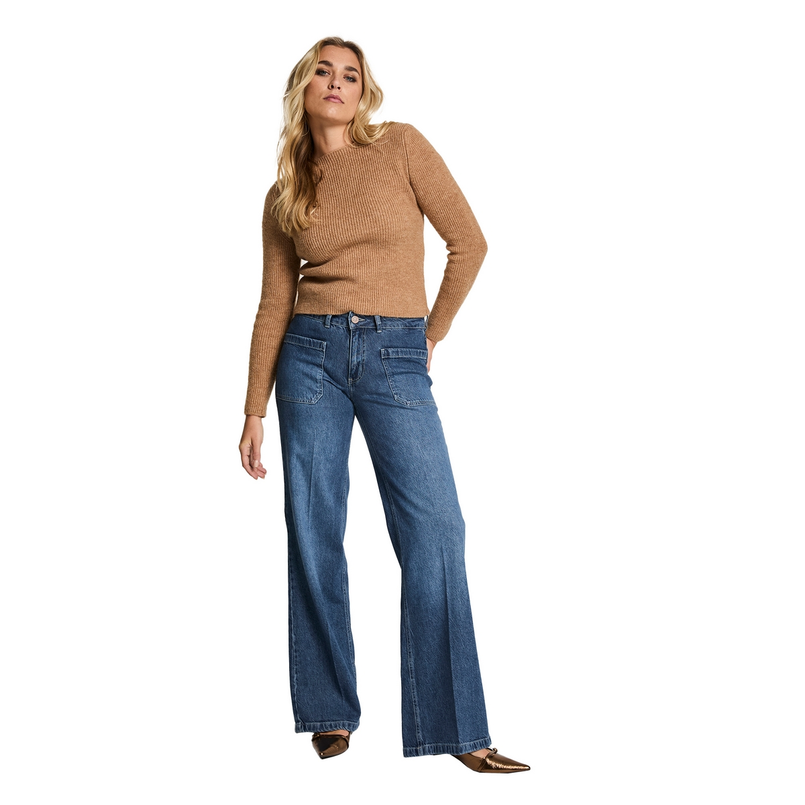 Para Mi Dark blue denim